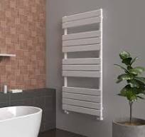 Flat Panel Electric Towel Flat Panel Heated Electric Towel Rails Flat Panel  White Heated