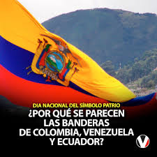 Luego del fracaso de la gran colombia los países que la conformaban, a excepción de panamá, continuaron usando los colores de la bandera de la desaparecida nación como una forma de representar la herencia común de los tres. En El Dia De La Bandera Nacional Conozca La Razon De La Similitud Entre Las Banderas De Ecuador Colombia Y Venezuela Revista Vistazo Scoopnest