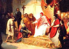 L'imperatore rinunciava a ogni investitura dei vescovi con l'anello e con il pastorale, riservandosi tuttavia il diritto di essere presente (egli stesso o un suo legato) all'elezione medesima. Accadde Oggi Nel 1122 Viene Sottoscritto Il Concordato Di Worms Termina La Lotta Per Le Investiture