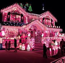Pink Christmas Pink Christmas Lights Pink Christmas Christmas Lights