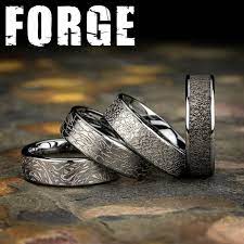 Wanna Cool Wedding Band That Is Pretty Indestructible Check Out These Tungsten Styles Cf847390 Cf847374 Steel Wedding Bands Wedding Bands Wedding Rings
