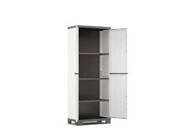 Retrouvez plus d'informations telles que le prix ou la date d'expiration de ces offres en consultant le catalogue. Lot De 2 Armoires Resine Haute Et Basse Blanc Gris Kis Jolly Leroy Merlin