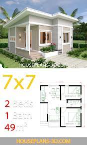 Home plans with two bedrooms range from simple, affordable cottages (perfect for building on a tight budget) to elegant empty nests filled with upscale amenities. 2 Bedroom House Designs Pictures 2 Bedroom House Designs Pictures 2020 House Design House Design Pictures Small House Design Plans Modern Small House Design