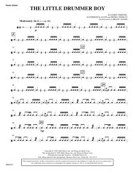 The Little Drummer Boy Snare Drum By Digital Sheet Music For Choral Instrumental Pak Download Print H The Little Drummer Boy Drum Sheet Music Snare Drum