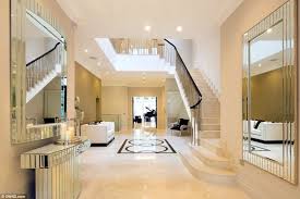 The staircase looks beautiful as well. Mansion Modern House Entrance Inside Novocom Top