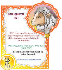 Goat Sheep Horoscope 2021 Horoscope 2021 Gemini Art Chinese Zodiac Signs