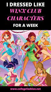 Winx Club Outfits Fashion Style for a Week Here's Your Guide