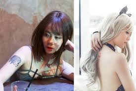 Mọi người thấy màu tóc xanh rêu ombre này có thế nào? Nhá»¯ng Hinh XÄƒm Ä'á»™c Láº¡ Cá»§a Cac Ná»¯ Streamer Ná»•i Tiáº¿ng Viá»‡t Nam Tattoo And Beauty