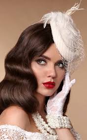 Purchase these pretty hair pins from the honeycomb… #18: 30 Always Feminine Vintage Wedding Hairstyles Wedding Forward