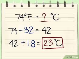 32 celsius = 89.6 degree fahrenheit Fahrenheit In Celsius Umrechnen Wikihow