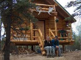 We show a bit of what life is like while there. Handmade Alaskan Log Cabin Curbly Diy Design Community Building A Cabin Small Log Cabin Kits Small Log Cabin