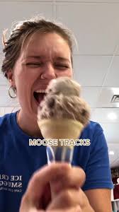Stop by tomorrow for a cone of Moose Tracks! #icecream #moosetracks  #homemade #capecod #summer #fyp