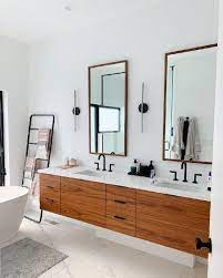 How to design a mid century modern farmhouse? 17 Mid Century Modern Bathroom Design Ideas