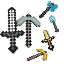 Sei es durch unterschiedliche anbieter oder hersteller oder auch durch rabattaktionen. Minecraft Diamant Schwert Spitzhacke Waffen Modell Figures Spielzeug My World De Ebay