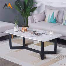 Glass and iron can even inserted into metal and wood surfaces on the feet, for additional details. China Nordic Creative Modern Center Table Metal Legs Coffee Marble Table China Coffee Table Side Table