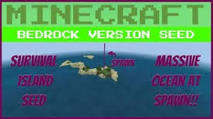 Find your perfect adventure in the largest collection of minecraft seeds. Survival Island Seed For Minecraft Bedrock Mostly Ocean Coordinates For 10 Shipwrecks 5 Monuments Included And More Seeds Minecraft Minecraft Forum Minecraft Forum