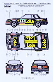 Media in category 1985 rally portugal. Modelimex Online Shop 1 24 Nissan 240 Rs Portugal Rally 1985 Your Favourite Model Shop