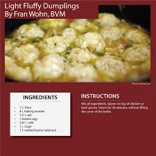 Light Fluffy Dumplings Recipes Food Hacks Cooking Recipes
