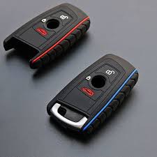 New Silicone Key Fob Cover Case Protect Skin Hood For Bmw F10 F20 F30 Z4 X1 X3 X4 M1 M2 M3 E90 1 2 3 5 7 Series Remote Keyle Skin Protection Case Cover Keyless