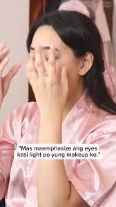 Behind the process "DEWY GLASS SKIN MAKEUP LOOK.", Client: Ms. Richelle  from Santa Cruz Laguna. 🩷, MUA: Andrea Khan ✨, Hairstylist: Anne Carlos 🪮 