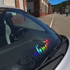 Pin Auf Tuningaufkleber Frontscheibenaufkleber Autoaufkleber Glitzer Sticker Glitzer Liefstyle Dapper Static Illest