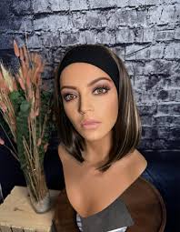 Brown Hair With White Highlights