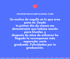 Felicitaciones De Graduacion Para Mi Hermano Frasescumple