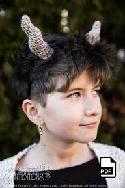 Ensemble de 8 cornes de savane portables, motif au crochet par Crafty  Intentions PDF numérique téléchargeable