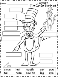 Cat Hat Labels Pdf Dr Seuss Activities Dr Seuss Crafts Seuss Classroom