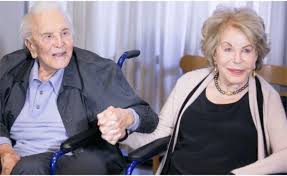 Kirk douglas, actor, producer, writer, and lesser known american hero, will turn103 years old this december 9th (2019). 102 Year Old Kirk Douglas Is Celebrating The 100th Birthday Of The Wife Anne Buydens Notes Glamurama Matzav Review