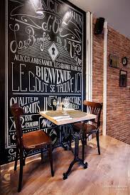 Create A Diy Coffee Bar In Your Home Inspired By Coffee Shops This Diy Coffee Bar Is The Pe Cafe Interior Design Restaurant Interior Design Restaurant Design