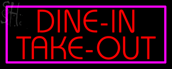 Check spelling or type a new query. Custom Dine In Take Out Neon Sign 2 Neon Signs Neon Light