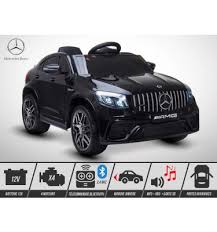 Voiture Electrique Enfant Mercedes Glc 63 S Amg 100w 12v Noir Kingtoys