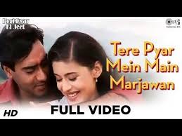 Tere Pyar Mein Main Marjawan Full Video Hogi Pyaar Ki Jeet Ajay Devgan Neha Youtube In 2020 Songs Music Songs Singing