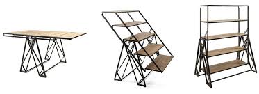 Convertible Shelf Table Table Shelves Furniture Trends Dorm Room Storage Solutions