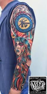 Ryan And Brooke Cook Tattoos Tattoos Brooke Cook Choctaw Girl Indian Tattoo Choctaw Indian Choctaw