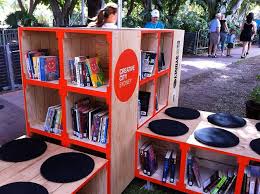 Relax, meet up, access information, visit exhibitions and be inspired by these vibrant free and accessible public spaces. City Of Sydney S Lawn Library Library Inspiration Little Free Libraries Mobile Library