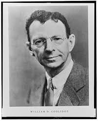 Photo: William David Coolidge,Director of Research Laboratory,General  Electric Company