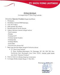 Heran nya kita adalah bagaimana mereka dapat membuat conoh surat lamaran yang tepat akan tetapi mereka tidak tahu dengan contoh informasi pekerjaan dari perusahaan. Lowongan Kerja Pt Bojonegoro Karir Disperinaker Facebook