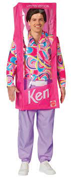 Das safari hemd ist mit einem blauen leopardenmuster bedruckt und besitzt einen tiefen. Barbie Ken Box Costume Costumepub Com Barbie Costume Box Costumes Barbie And Ken Costume