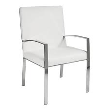 Everly Quinn Almodovar Armchair Wayfair Faux Leather Dining Chairs Leather Accent Chair Leather Dining Chairs