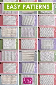 Great Resource Downloadable Digital Knit Stitch Pattern Book Helps You Create Your Favorite Basic Kni Yeni Baslayanlar Orgu Orgu Makinesi El Tezgahinda Orgu