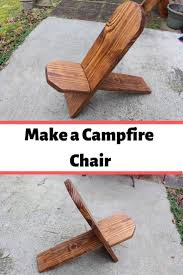How To Make A Campfire Chair Diy Woodworking Diy Furniture Projects Woodworking