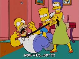 Homer simpson bart simpson marge simpson lisa simpson episode 13 maggie simpson season 16 choking cpr 16x13 mouth to mouth. 14x06 Ack Marge Simpson Gif Find On Gifer