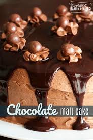 Chocolate Malt Cake With Chocolate Malt Icing Is A Win Chocolate Layered Cake With Chocolate Frosting And Chocolate Malt Cake Chocolate Malt Chocolate Recipes