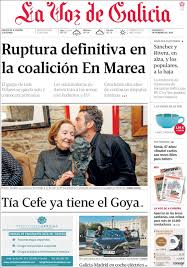 La voz de galicia es el cuarto periódico generalista de españa con una audiencia de 492.000 lectores en todo el país, según datos de la primera oleada del estudio radio voz : La Voz De Galicia
