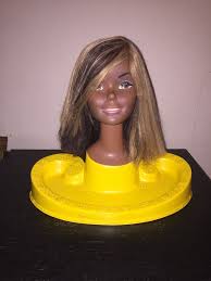 Black Barbie Head Styling Doll Vintage 1971 Barbie African American Styling Head Beauty Center Fashion Face Fashion Face Barbie Styling Head Beauty Center