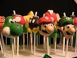 Super Mario Cake Pops Cake Pops Cake Balls Super Mario Cake Mario Cake Mario Bros Cake