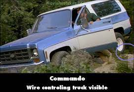Commando 1985 Movie Mistake Picture Id 82868