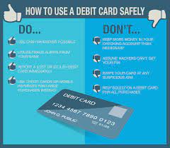 In this case, you have to pay your bill at the end of the month according to the way you are going to finance that transaction. Practice Safe Spending How To Use Your Debit Card Safely
